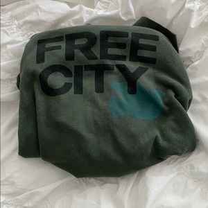 free city zip up